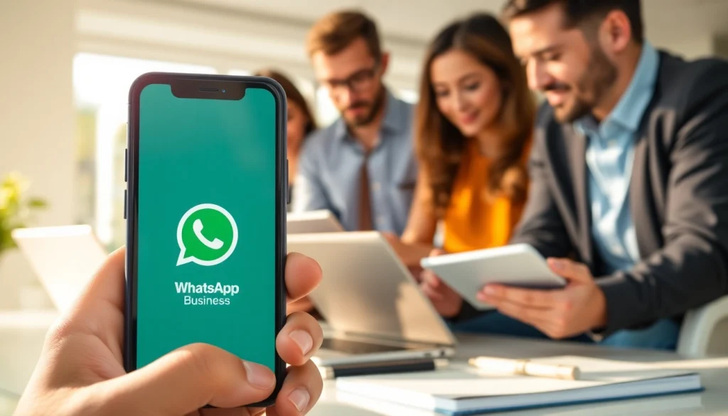 Showcase effective communication with WhatsApp Business CRM through collaborative team efforts.