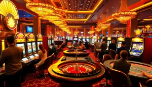 Experience the thrill of online gaming with Riobet's exciting casino atmosphere filled with diverse games.
