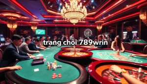 Experience the excitement of trang chủ 789win with vibrant casino tables and online gaming.