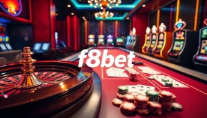 Experience the excitement of betting at f8bet in a luxurious online casino setting.