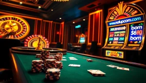 Experience the excitement at nohu90 com with vibrant casino tables and high-stakes gameplay.