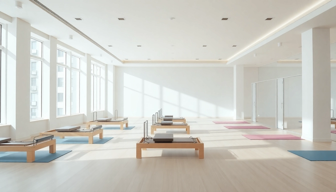 東京・台東区の魅力的なピラティスクラス。穏やかなスタジオ環境とリフォーマーを特徴とする。