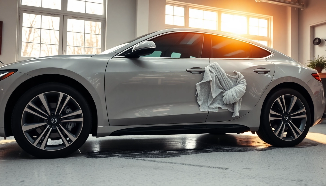 Enhance winter car protection Chattanooga with a high-quality detailing process in a warm garage.