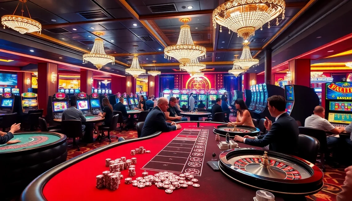 This vibrant casino scene at https://nova8886.com/ invites players to engage in thrilling games like poker and roulette.