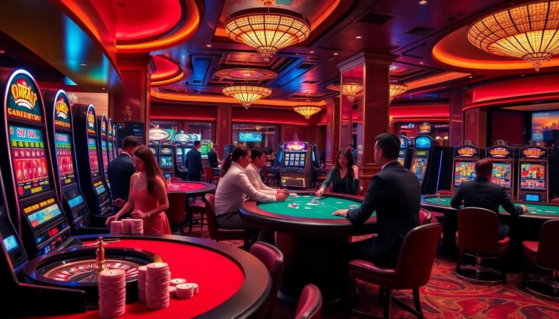 Engage in a thrilling casino experience by registering to play and winning big at the tables.