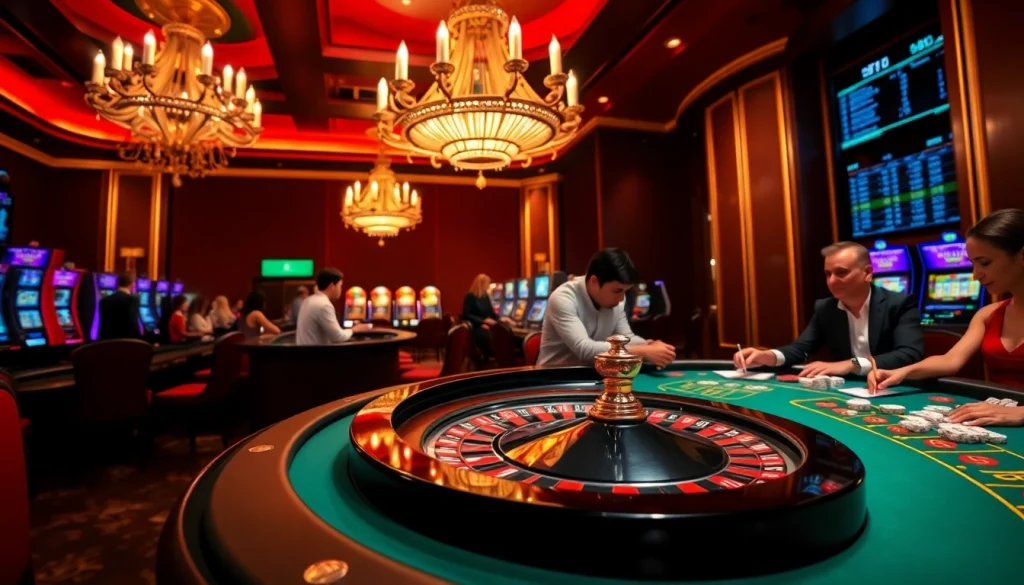 Experience the thrill of 79king with dynamic gameplay at a luxurious casino.