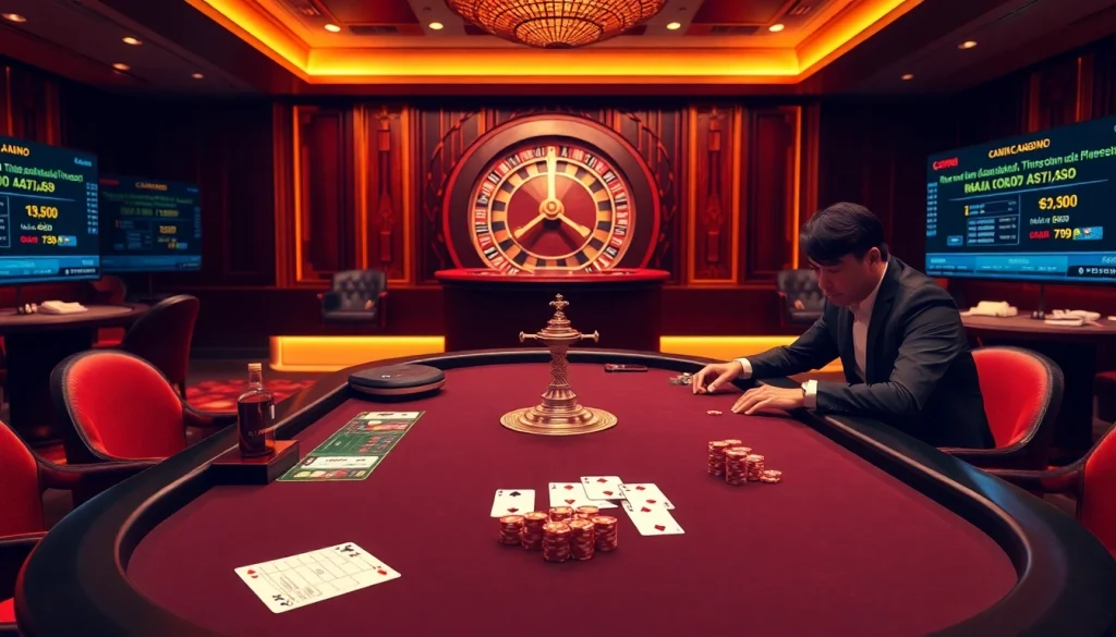 Experience thrilling gaming at Nhà Cái 789P with vibrant tables and exciting poker action.