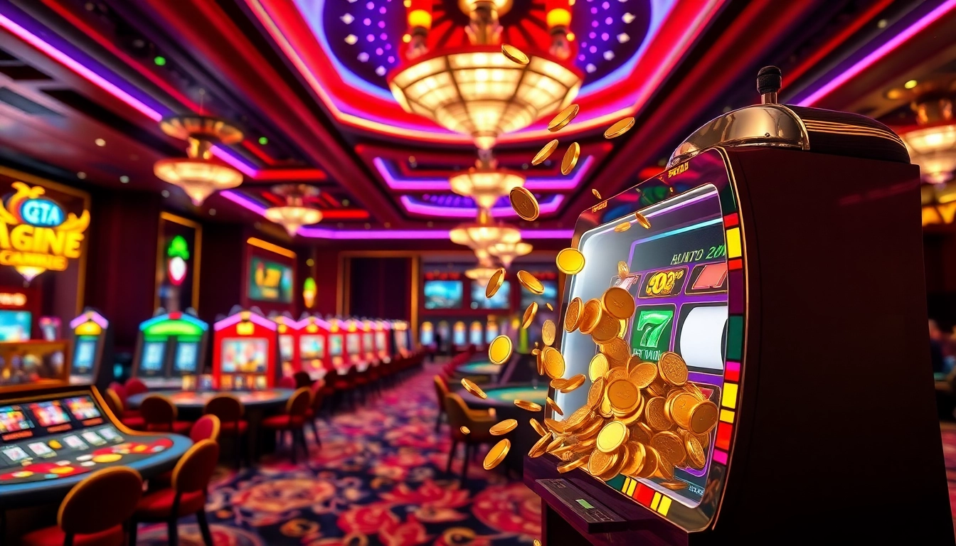 Experience the thrill of gta togel with exciting one-armed bandits and vibrant casino energy.