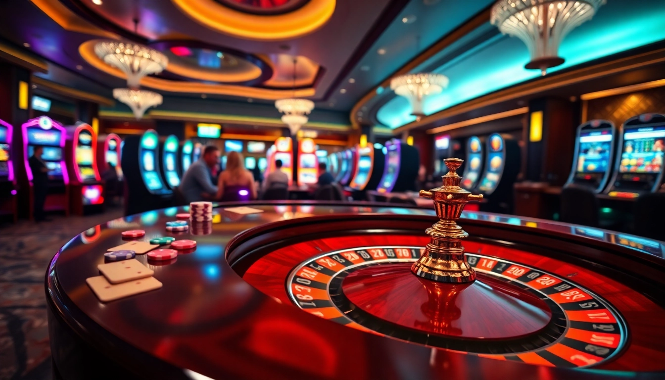 Vivez le frisson du casino en ligne français avec des tables de roulette vibrantes et des joueurs engagés.