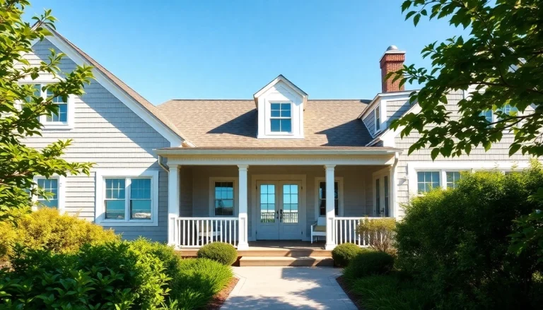 Cape cod home addition showcasing an elegant entryway and coastal landscape.