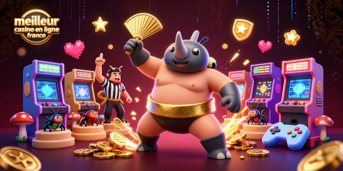 Profitez de l'excitation des jeux au meilleur casino en ligne France avec des personnages animés et des éléments de jeu vibrants.