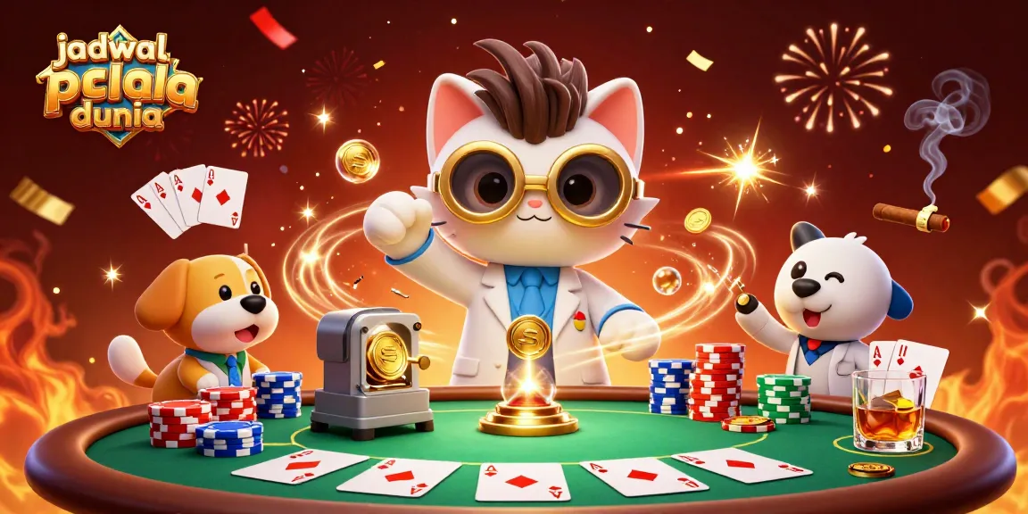 Experience the excitement of jadwal lengkap piala dunia with thrilling casino elements in a vibrant scene.